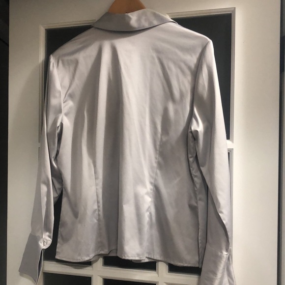 Vintage Y2K silver blouse - Picture 4 of 6